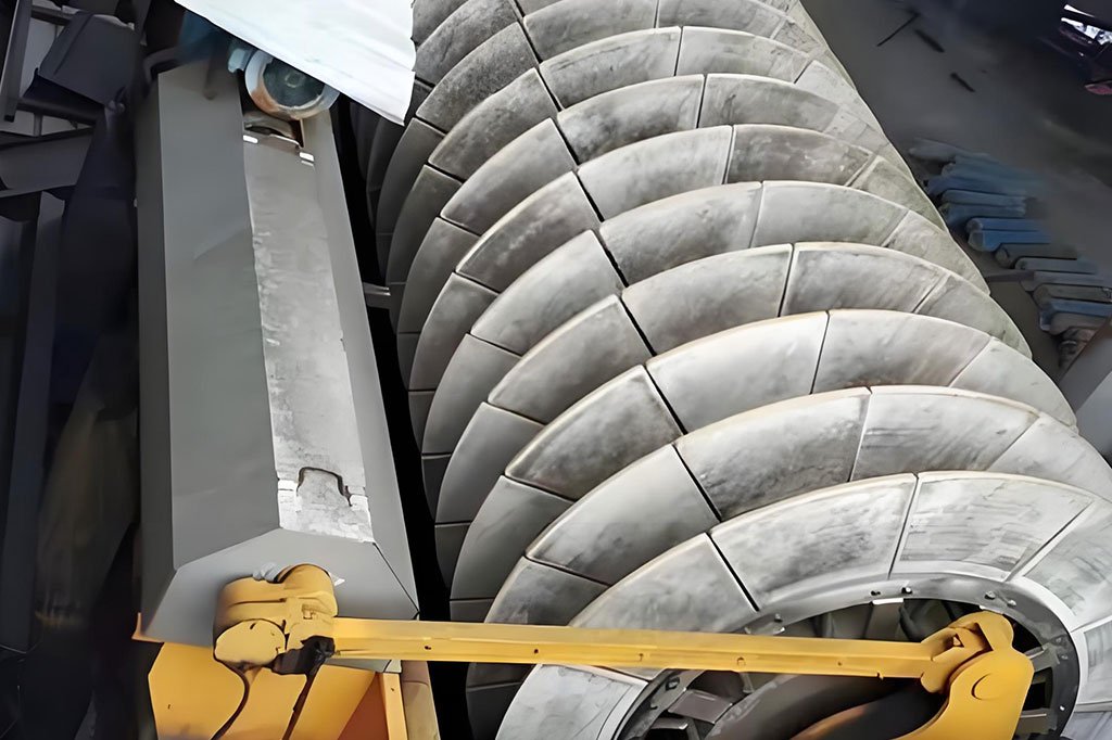 Ceramic vacuum disc filter