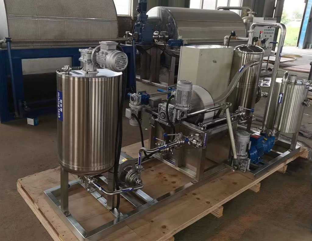 Laboratory Scale Vacuum Rotary Drum Filter