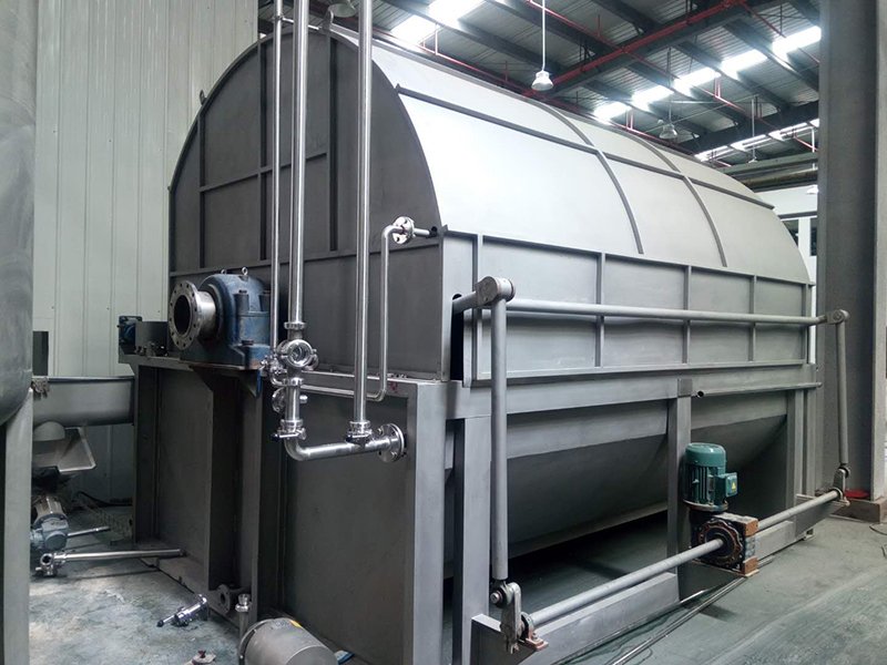 Indoor Fixed Skid Mounted Vacuum Drum Filter