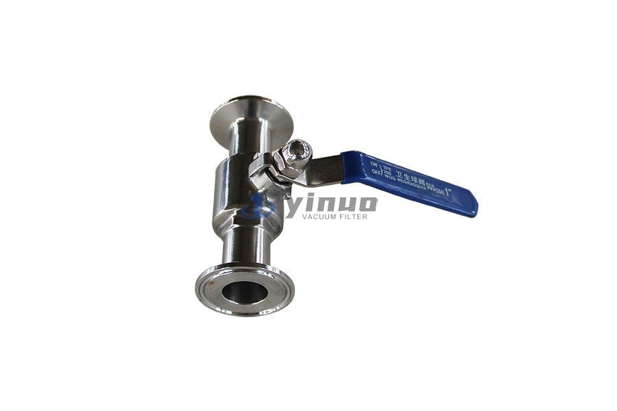 Sanitary Ball Valve for Rotary Vacuum Filter