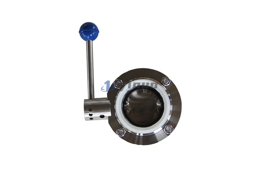 Sanitary Clamp Lug Butterfly Valve for Rotary Vacuum Filter