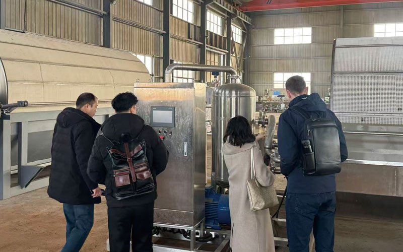 Yinuo rotary drum filter clients